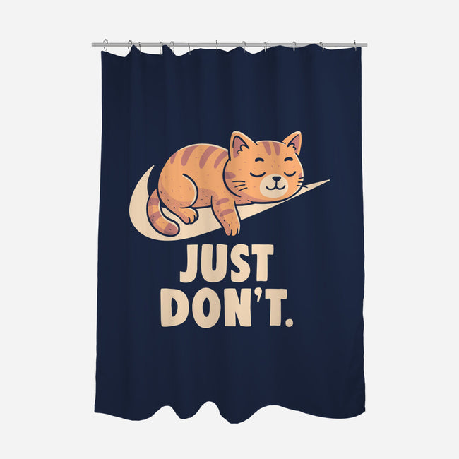 Just Don't-None-Polyester-Shower Curtain-koalastudio