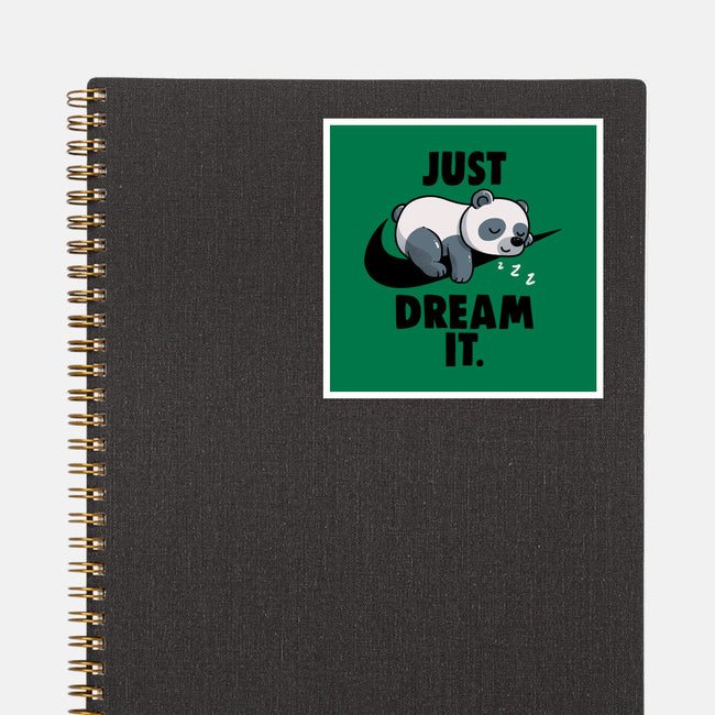 Just Dream It-None-Glossy-Sticker-koalastudio