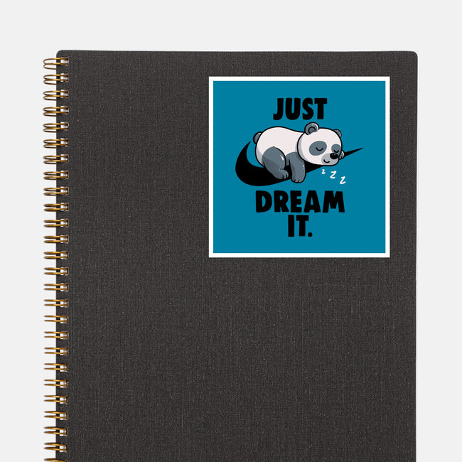 Just Dream It-None-Glossy-Sticker-koalastudio