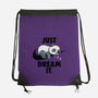 Just Dream It-None-Drawstring-Bag-koalastudio