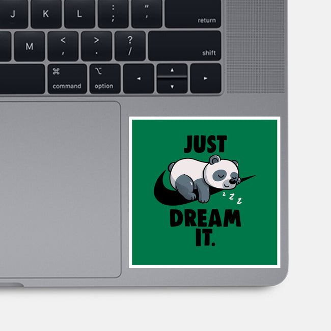 Just Dream It-None-Glossy-Sticker-koalastudio