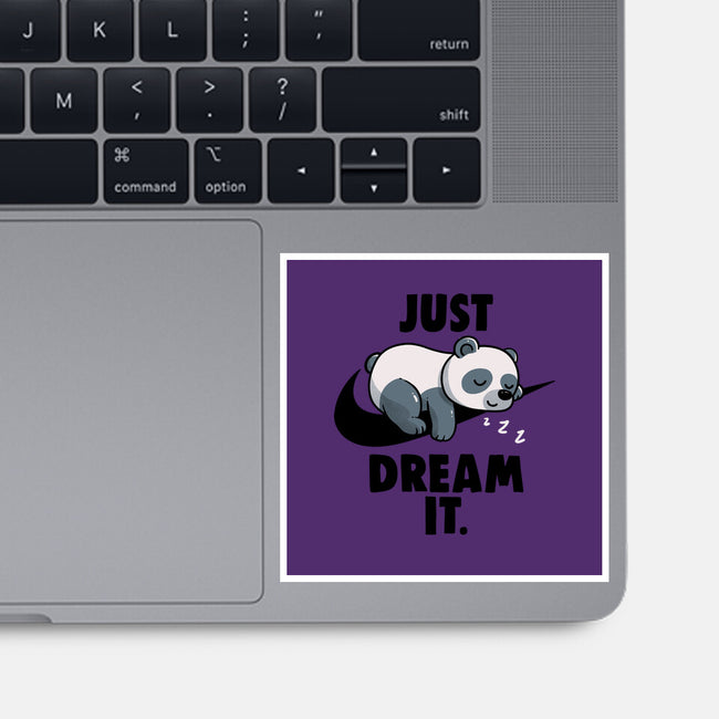 Just Dream It-None-Glossy-Sticker-koalastudio