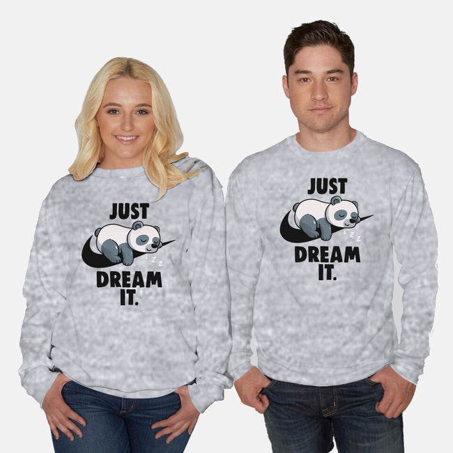 Just Dream It-Unisex-Crew Neck-Sweatshirt-koalastudio