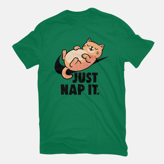 Just Nap It-Womens-Fitted-Tee-koalastudio