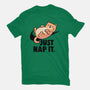 Just Nap It-Womens-Fitted-Tee-koalastudio