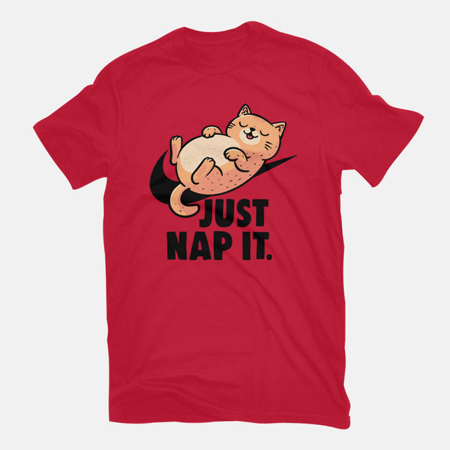 Just Nap It-Womens-Fitted-Tee-koalastudio