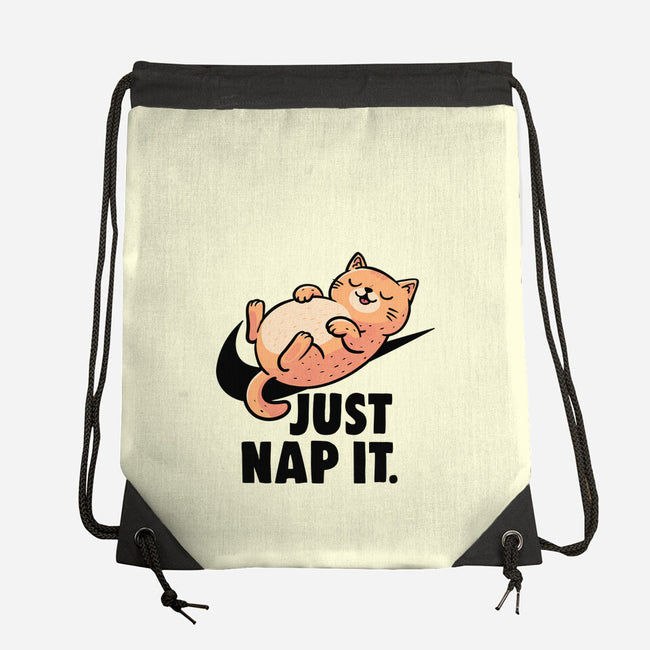 Just Nap It-None-Drawstring-Bag-koalastudio