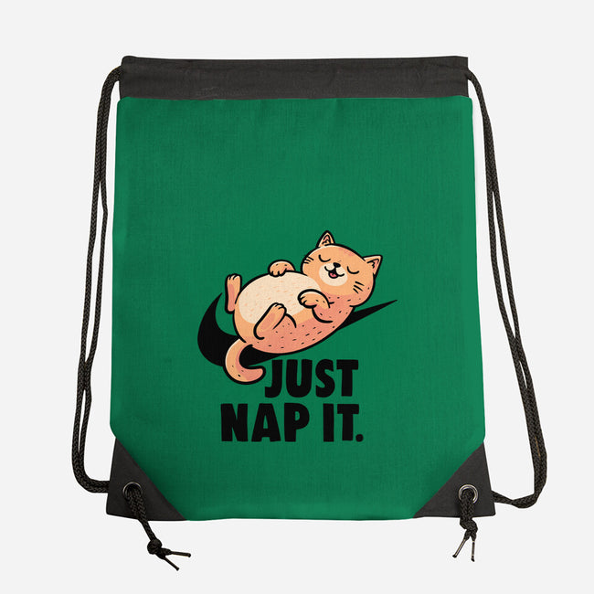 Just Nap It-None-Drawstring-Bag-koalastudio