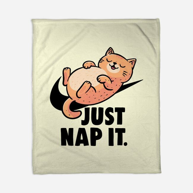 Just Nap It-None-Fleece-Blanket-koalastudio