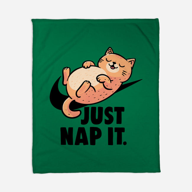 Just Nap It-None-Fleece-Blanket-koalastudio