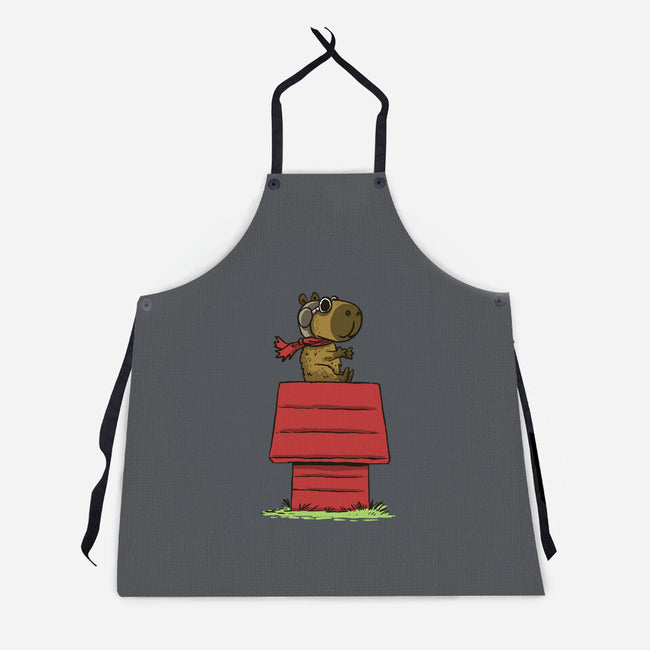 Snoopybara-Unisex-Kitchen-Apron-zascanauta