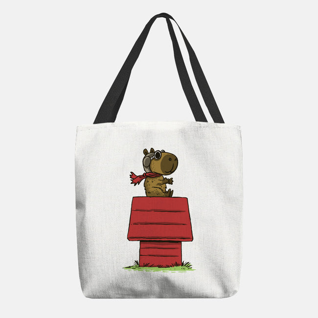 Snoopybara-None-Basic Tote-Bag-zascanauta
