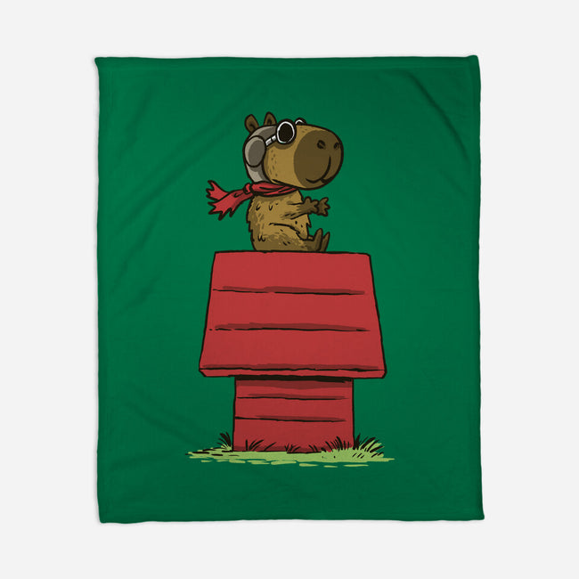 Snoopybara-None-Fleece-Blanket-zascanauta
