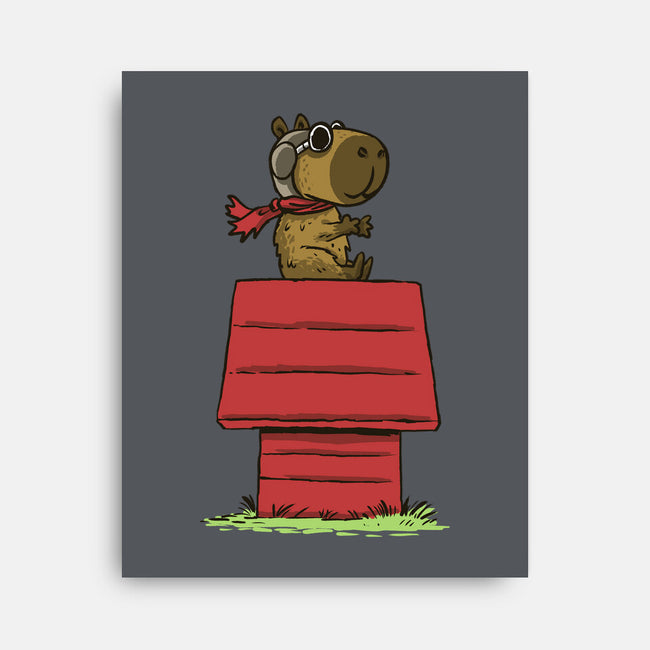 Snoopybara-None-Stretched-Canvas-zascanauta