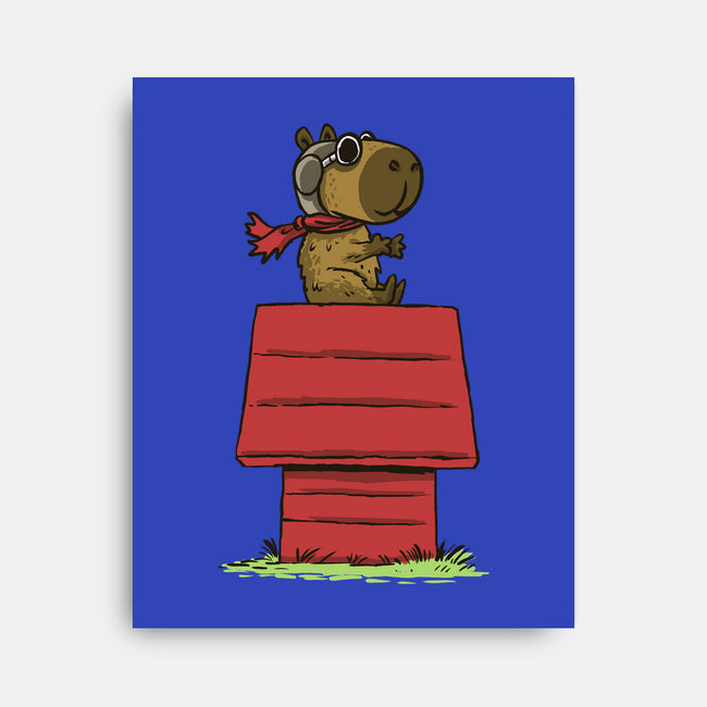 Snoopybara-None-Stretched-Canvas-zascanauta