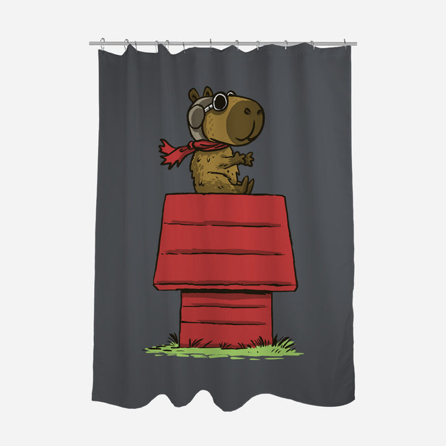Snoopybara-None-Polyester-Shower Curtain-zascanauta