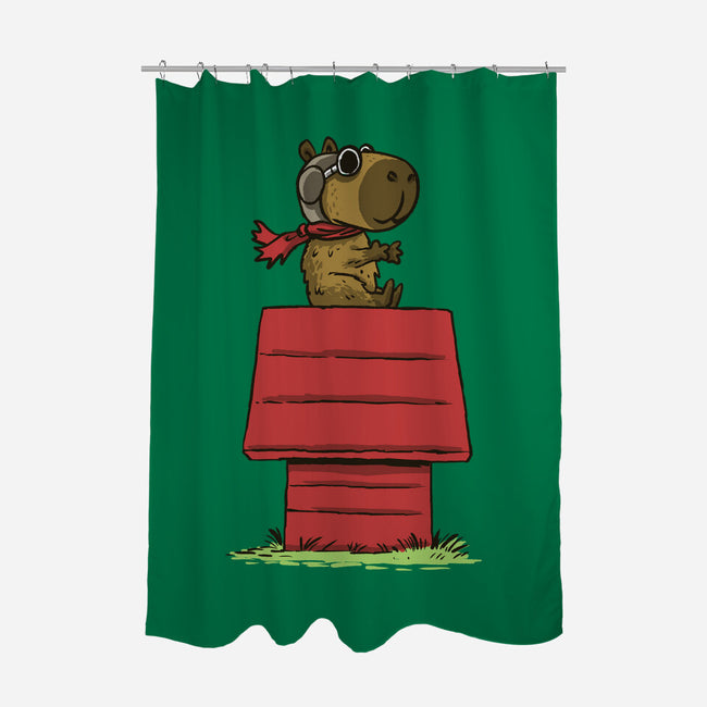 Snoopybara-None-Polyester-Shower Curtain-zascanauta