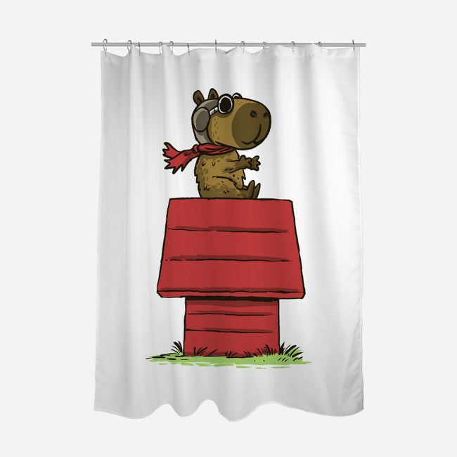Snoopybara-None-Polyester-Shower Curtain-zascanauta