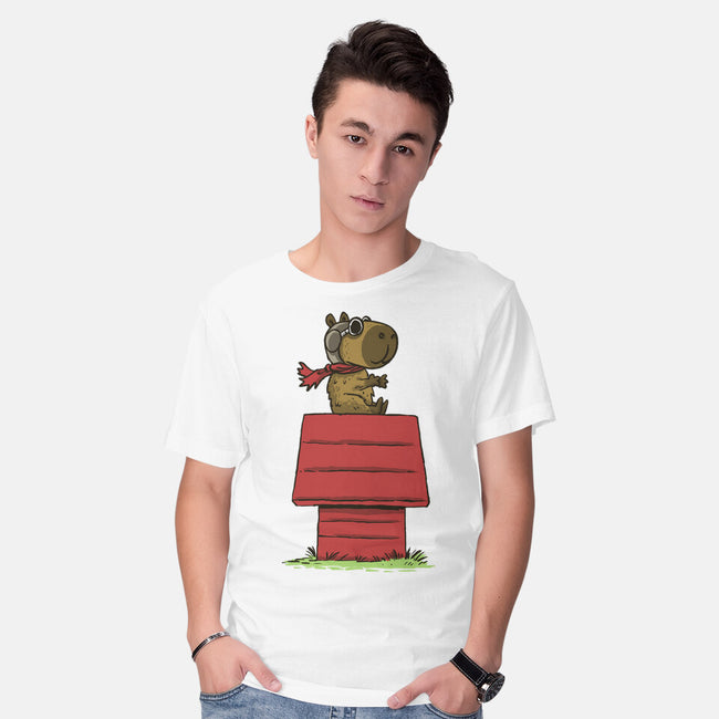 Snoopybara-Mens-Basic-Tee-zascanauta