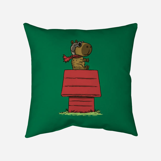 Snoopybara-None-Removable Cover w Insert-Throw Pillow-zascanauta