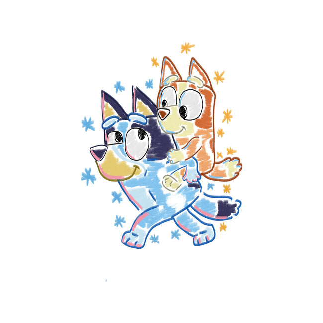 Sister Chalk Draw-None-Glossy-Sticker-nickzzarto