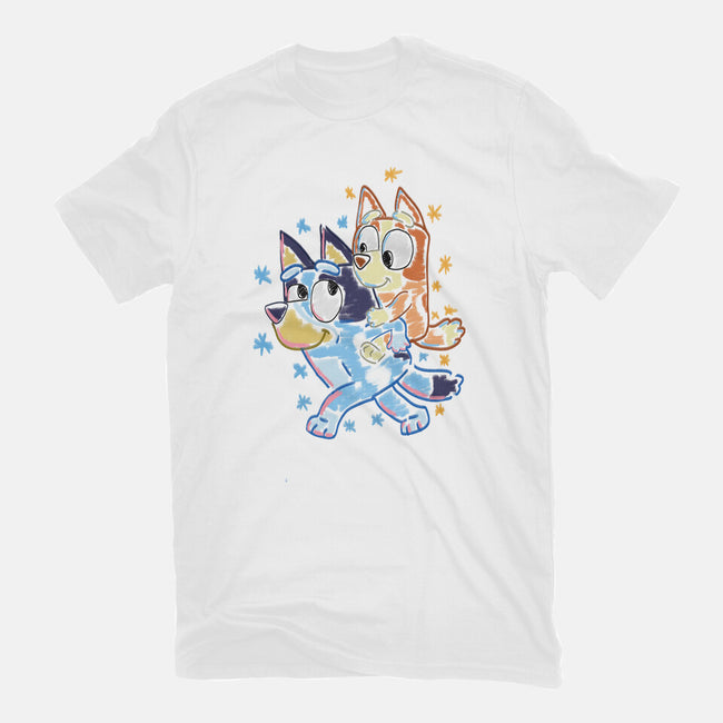 Sister Chalk Draw-Womens-Fitted-Tee-nickzzarto