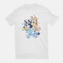 Sister Chalk Draw-Womens-Fitted-Tee-nickzzarto