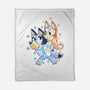 Sister Chalk Draw-None-Fleece-Blanket-nickzzarto