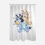 Sister Chalk Draw-None-Polyester-Shower Curtain-nickzzarto