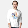 Sister Chalk Draw-Mens-Long Sleeved-Tee-nickzzarto