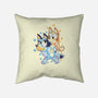 Sister Chalk Draw-None-Removable Cover w Insert-Throw Pillow-nickzzarto