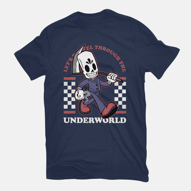 Game Mascot Travel Reaper-Mens-Premium-Tee-Studio Mootant