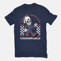 Game Mascot Travel Reaper-Unisex-Basic-Tee-Studio Mootant