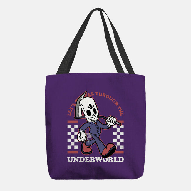 Game Mascot Travel Reaper-None-Basic Tote-Bag-Studio Mootant