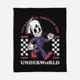 Game Mascot Travel Reaper-None-Fleece-Blanket-Studio Mootant