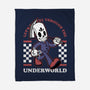 Game Mascot Travel Reaper-None-Fleece-Blanket-Studio Mootant