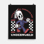 Game Mascot Travel Reaper-None-Matte-Poster-Studio Mootant