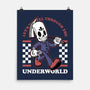 Game Mascot Travel Reaper-None-Matte-Poster-Studio Mootant