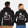 Game Mascot Travel Reaper-Unisex-Zip-Up-Sweatshirt-Studio Mootant