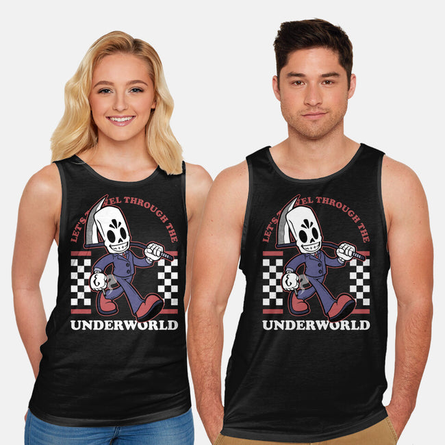 Game Mascot Travel Reaper-Unisex-Basic-Tank-Studio Mootant