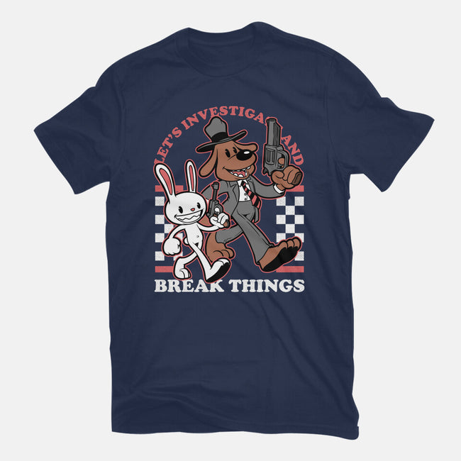 Game Mascot Private Investigators-Youth-Basic-Tee-Studio Mootant