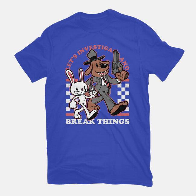 Game Mascot Private Investigators-Mens-Premium-Tee-Studio Mootant