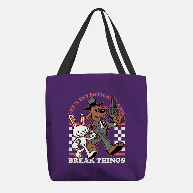 Game Mascot Private Investigators-None-Basic Tote-Bag-Studio Mootant