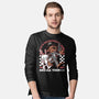 Game Mascot Private Investigators-Mens-Long Sleeved-Tee-Studio Mootant