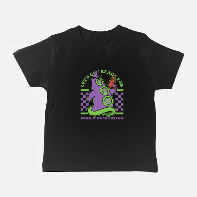 World Domination Ready-Baby-Basic-Tee-Studio Mootant