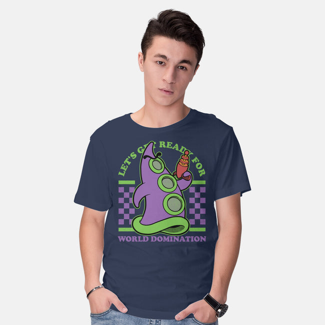 World Domination Ready-Mens-Basic-Tee-Studio Mootant