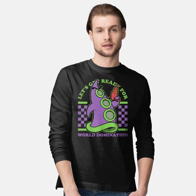 World Domination Ready-Mens-Long Sleeved-Tee-Studio Mootant