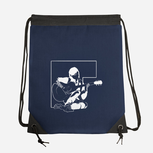Ellie Williams-None-Drawstring-Bag-fanfabio