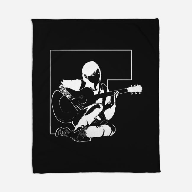 Ellie Williams-None-Fleece-Blanket-fanfabio