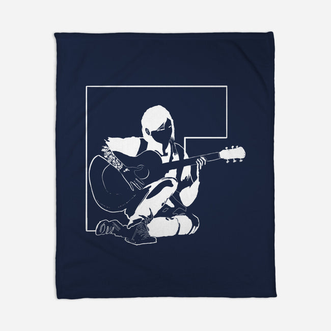 Ellie Williams-None-Fleece-Blanket-fanfabio